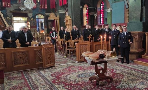 Εορτάστηκε με λαμπρότητα η γιορτή του Πυροσβεστικού Σώματος  στον ιερό ναό Αγίου Νικολάου